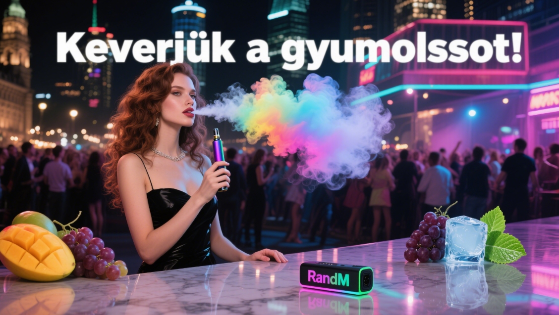 RandM Supbliss Bingo 8000 Vape Pod – Vegyes Gyümölcs: Friss Ízek a Magyar Vape Piacon 2025-ben