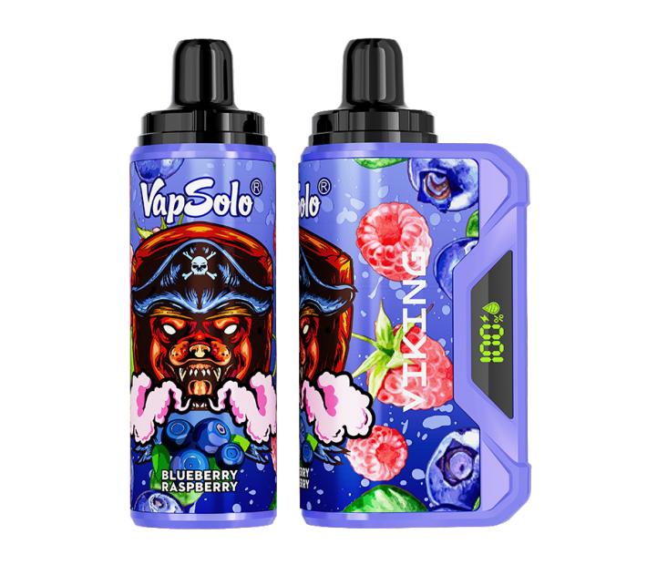VapSolo VIKING 12000 Puff Eldobható Vape Áfonyás Málna: A magyar vaping új csillaga