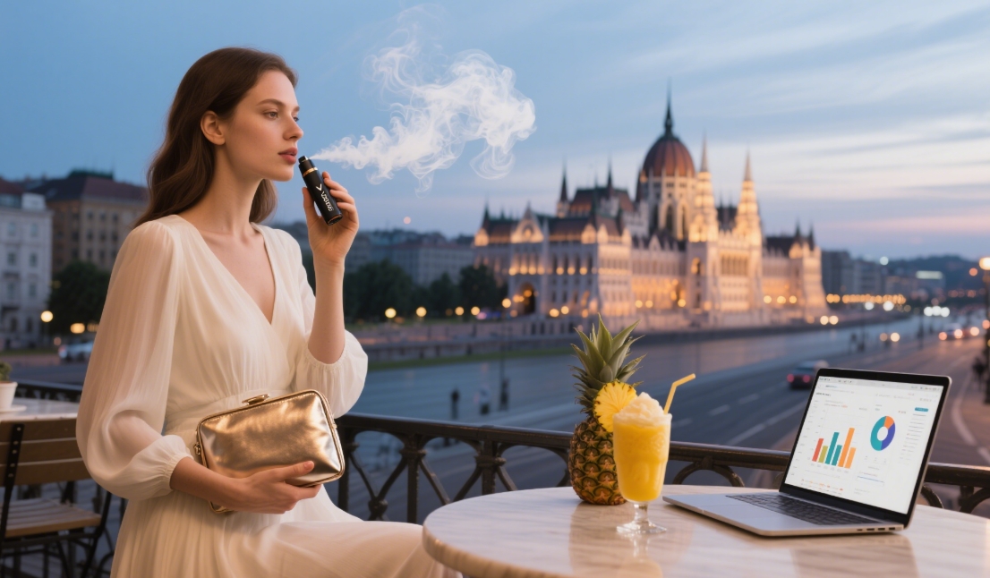 A Lost Vape Mana Stick Eldobható Vape Ananász Jég: Trópusi Frissesség a Zsebedben