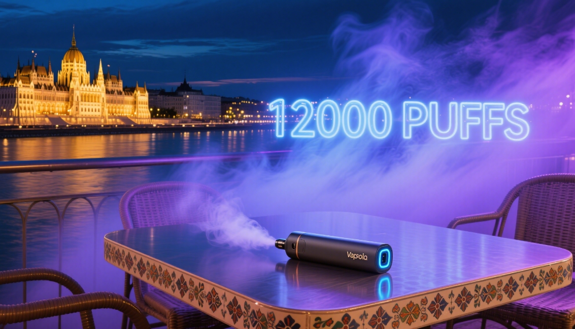 VapSolo VIKING 12000 Puff Eldobható Vape Áfonyás Málna: A magyar vaping új csillaga