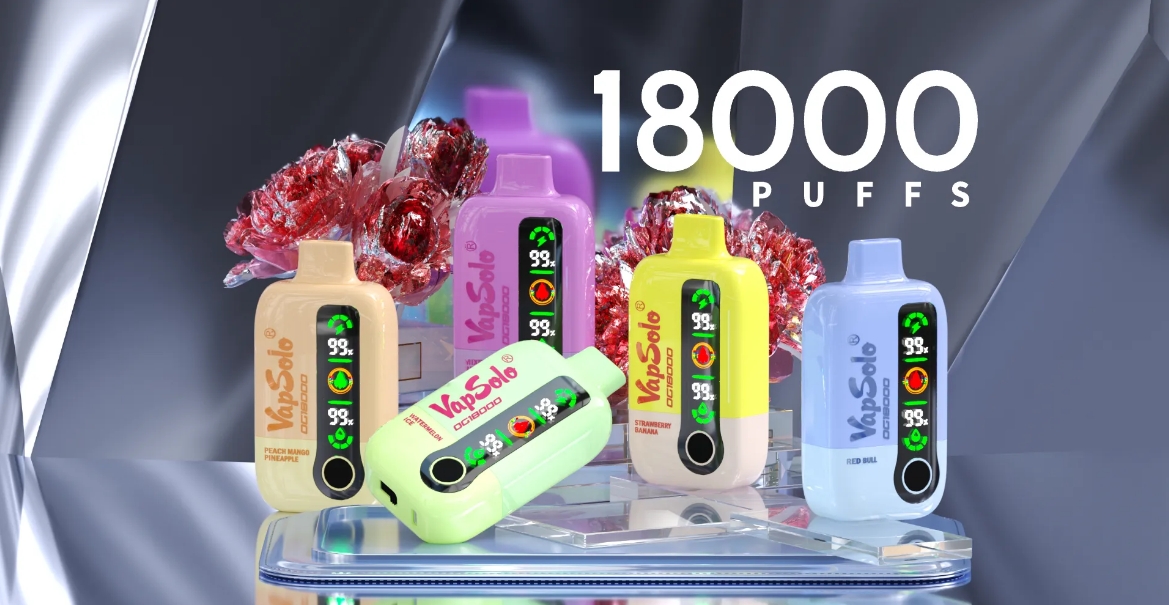 VapSolo DG18000 eldobható vape - őszibarack mangó ananász: Trópusi Ízrobbanás a 2025-ös Magyar Vape Piacon