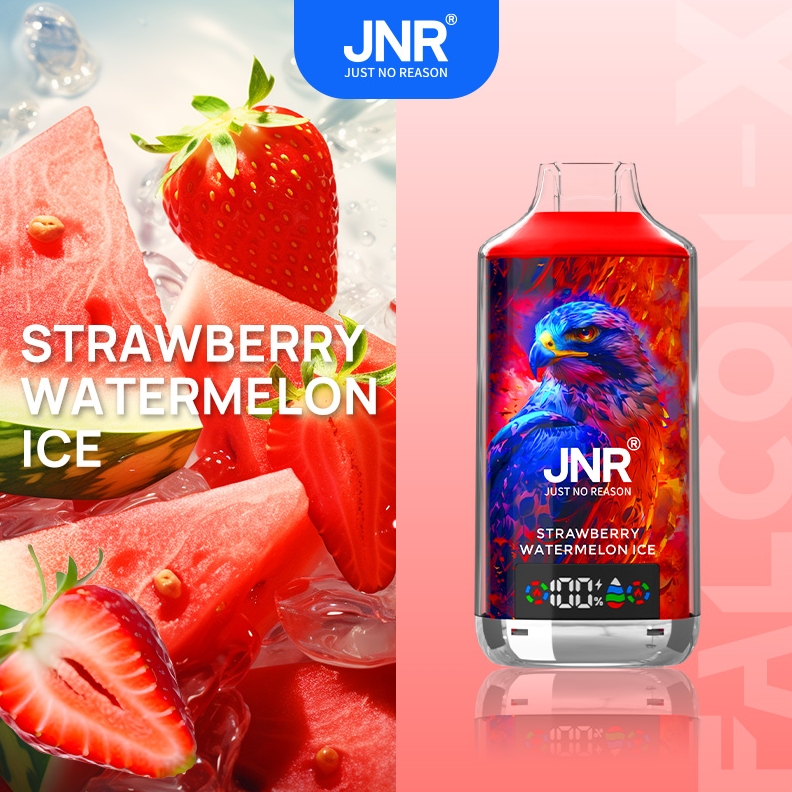 JNR FALCON X 18000 Puffs: Az Epres-Görögdinnye Jég Orkánja Magyarországon