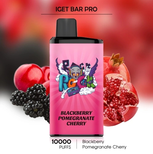 IGET Bar Pro 10000 Puffs Vape - Bogyós Gránátalmás Cseresznye: A Nyári Frissesség Forradalma Magyarországon
