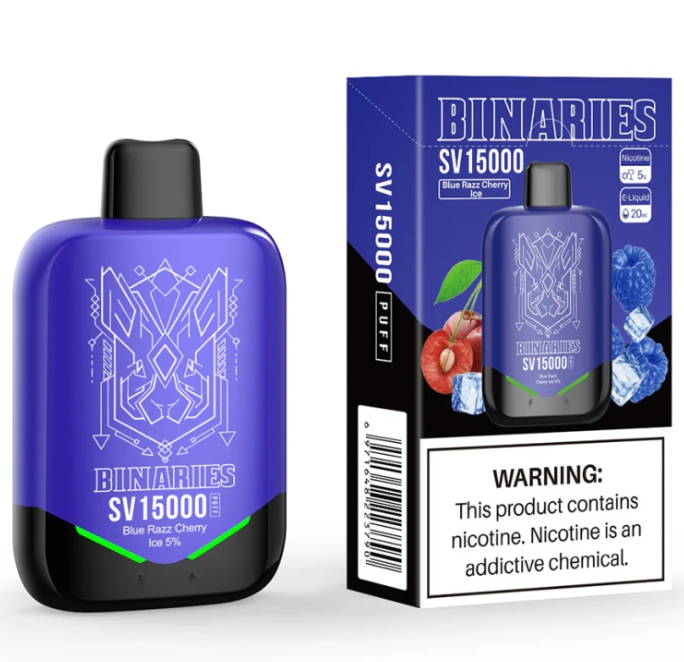 Horizontech Binaries SV15000: A Kék Razz Cseresznye Jég, ami Újradefiniálja a Gőzélményt!