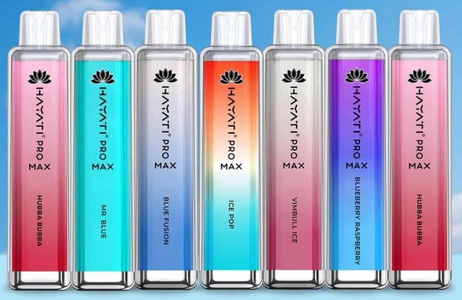Hayati Pro Max 4000 Puffs Eldobható Vape - Epres Málna Jég: A Vaping Forradalma Magyarországon 2025-ben