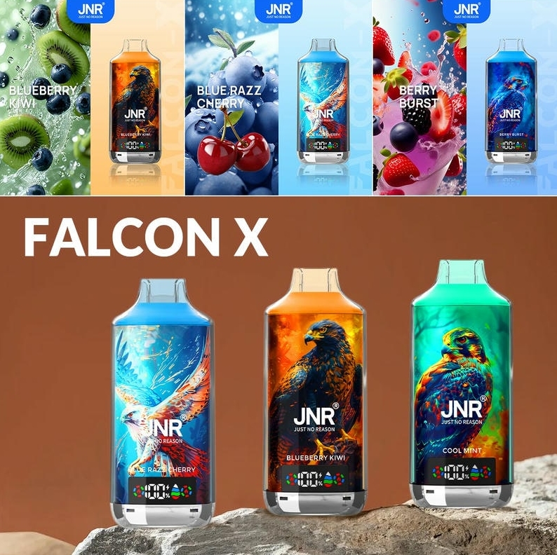 JNR FALCON X 18000 Puffs: Az Epres-Görögdinnye Jég Orkánja Magyarországon