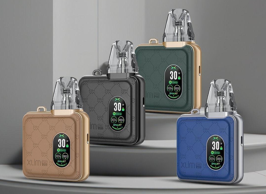 OXVA XLIM SQ PRO Pod Kit - Kék Bőr: A Stílusos és Hozzáértő Gőzös Újjászületése Magyarországon