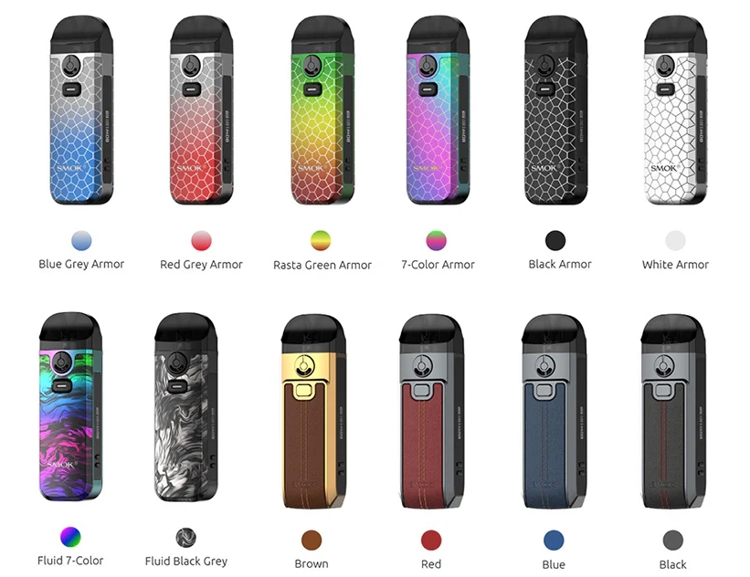 SMOK Nord 4 (80W) Kit Vape - folyékony fekete szürke: Íz, Stílus és Teljesítmény a Magyar Vaperek Számára 2025-ben