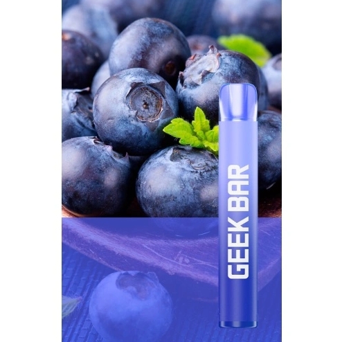Geek Bar e600 Eldobható Vape - Áfonya: Ízletes és Stílusos Vaping Élmény a Magyar Vaper Számára