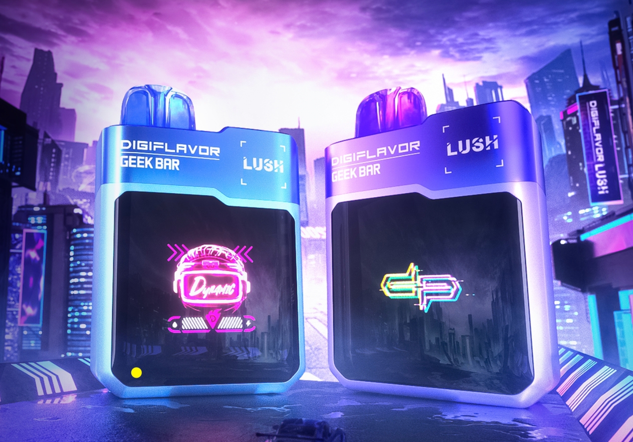 Fedezd fel a Vape Új Dimenzióját: Geek Bar Digiflavor Lush 20000 - Az Áfonyás Fab Varázsa!