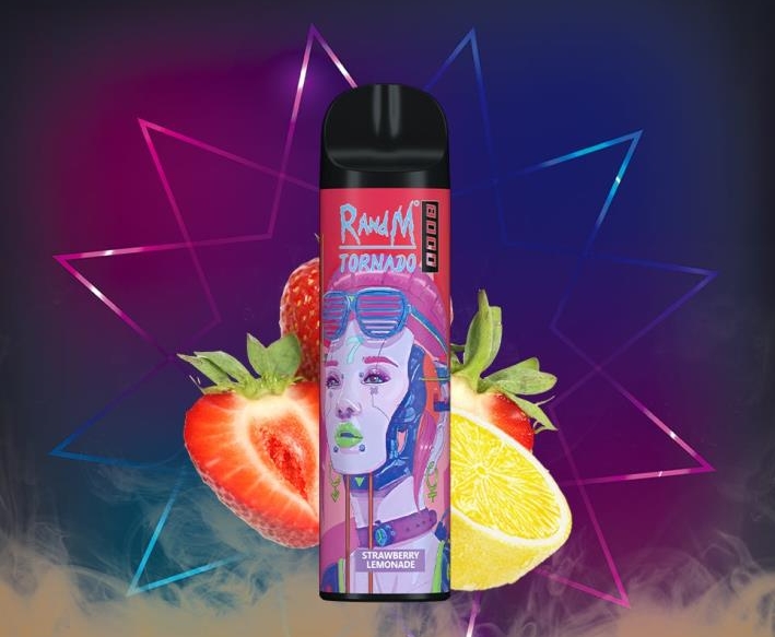 RandM Tornado 8000 Puffs: Az epres limonádé Forradalma a Magyar Dampelésben