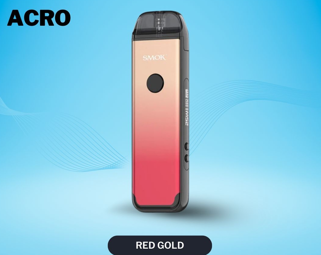 SMOK ACRO Pod Kit Vape - Vörös Arany: A Stílus és Teljesítmény Tökéletes Harmóniája