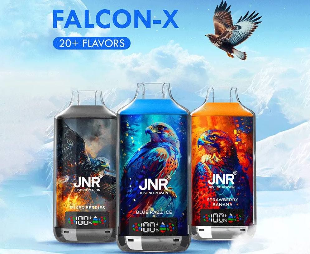 JNR FALCON X 18000 Puffs Vape: Az Áfonya-Kivi Explózió, Ami Kibírja a Magyar Tempót